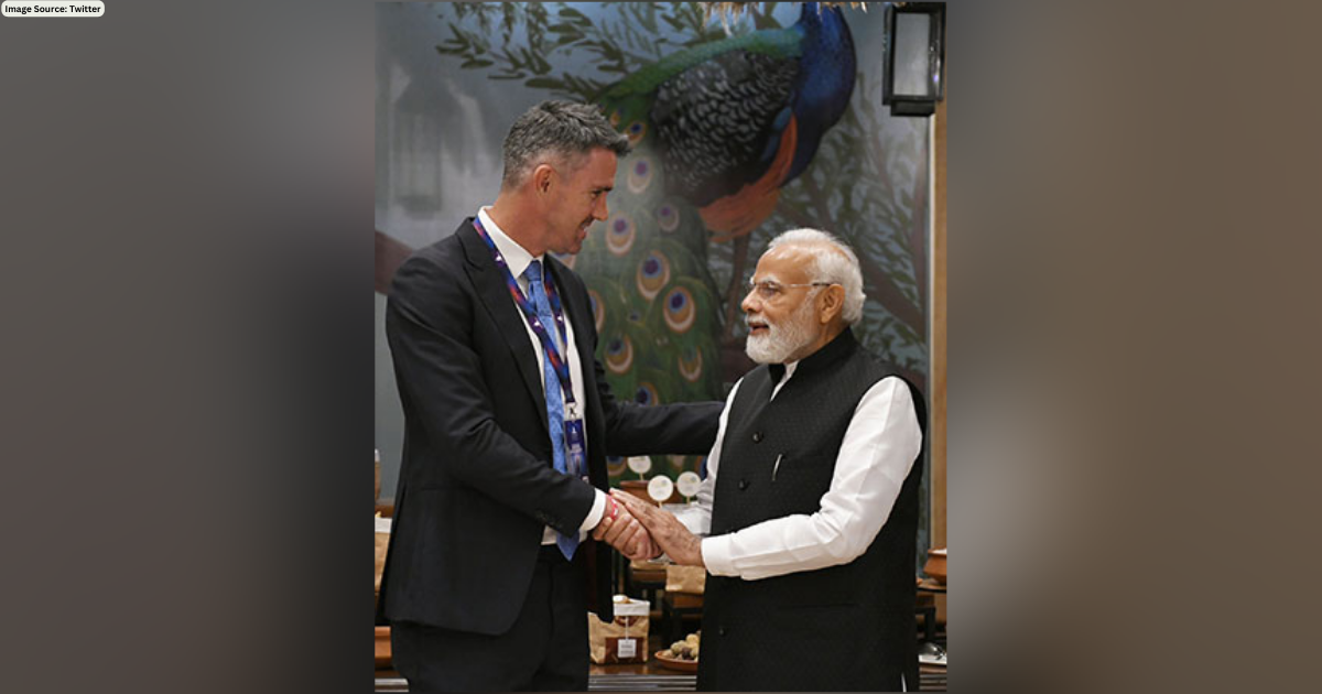Kevin Pietersen meets PM Narendra Modi